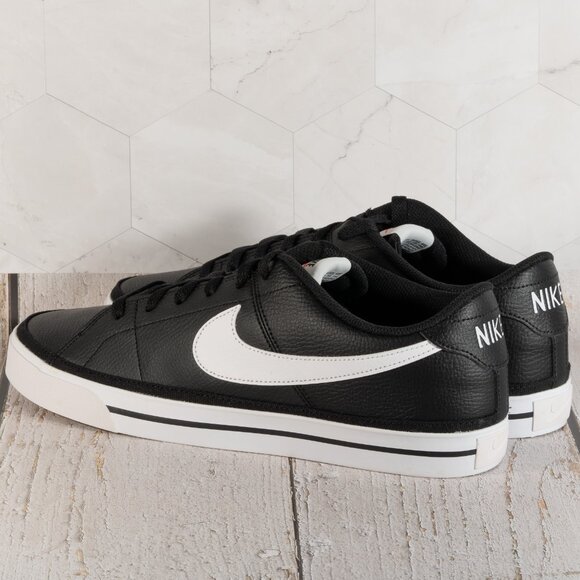 Nike Men's Court Legacy Color 'Black White' Training Gymnastics Size US 13 - Picture 4 of 13